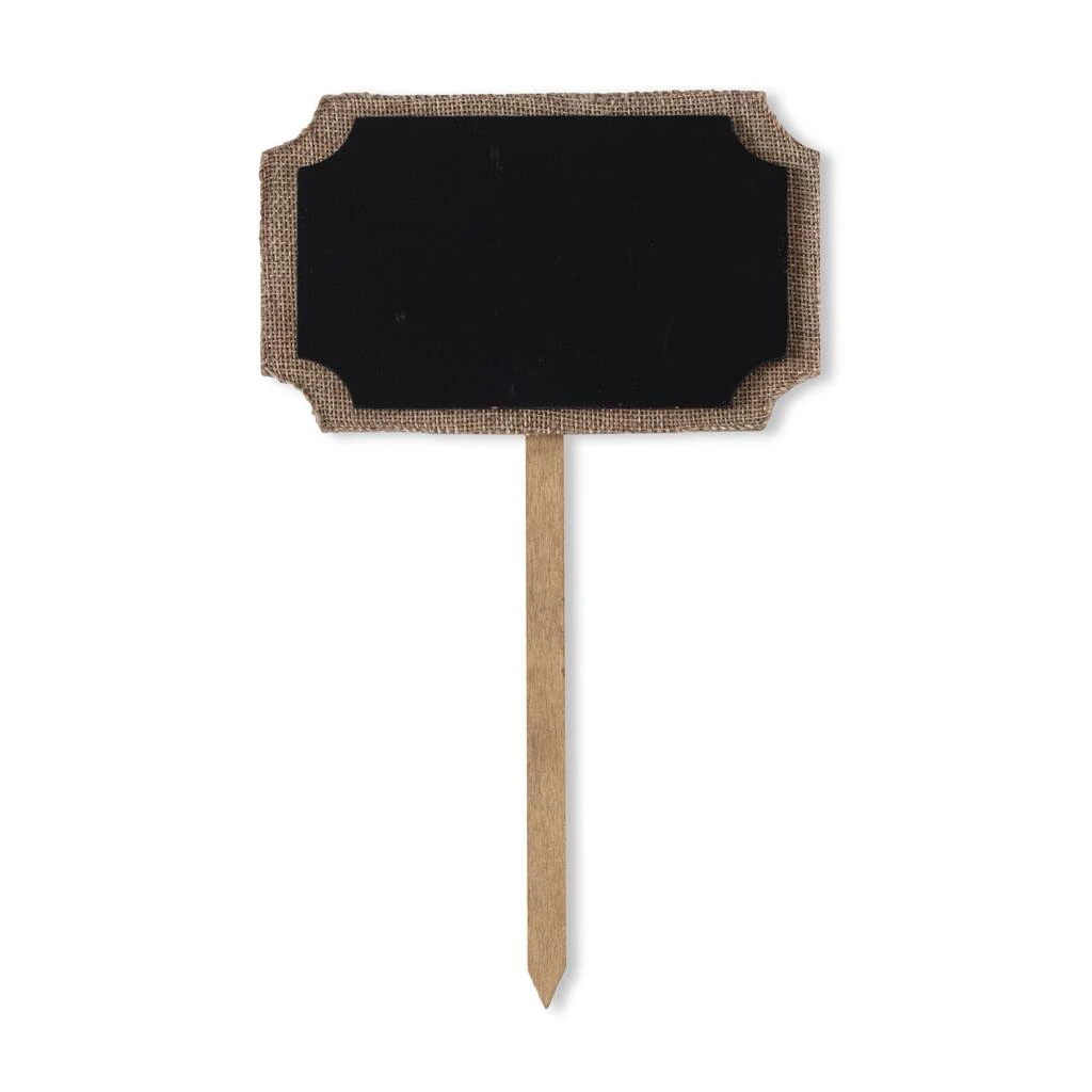 Top 10 ✔️ 12 Pack: Assorted 10" Burlap Chalkboard Stake by ArtMinds™ 🧨 - Image 6