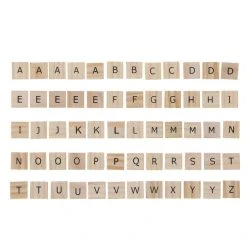 Outlet 🥰 6 Packs: 60 ct. (360 total) Wood Alphabet Tiles by ArtMinds™ 🥰