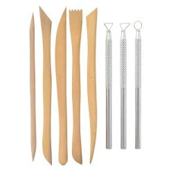Best Pirce ✔️ 6 Pack: 8 Piece Clay Tool Set by ArtMinds™ 🎉