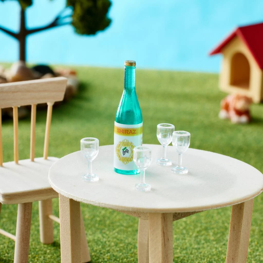 Coupon ✨ 12 Pack: Mini Wine Bottle & Glasses Set by ArtMinds™ ⭐ - Image 2