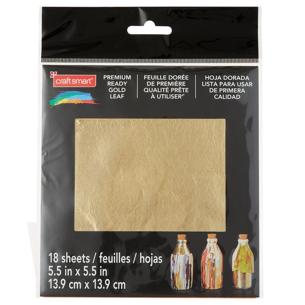 Buy 😉 6 Packs: 18 ct. (108 total) Gold Ready Leaf by ArtMinds™ ✔️