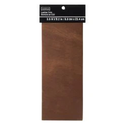 Best deal 💯 12 Pack: Rust Red Natural Genuine Leather Trim Piece by ArtMinds™ 👏