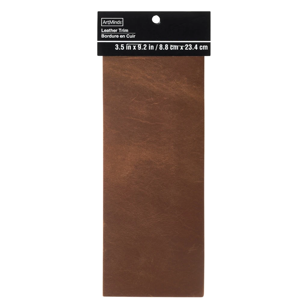 Best deal 💯 12 Pack: Rust Red Natural Genuine Leather Trim Piece by ArtMinds™ 👏