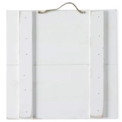 Cheap 🔔 6 Pack: 10" Whitewashed Wooden Square Plaque by ArtMinds™ 🌟
