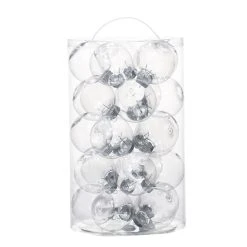 Cheapest 😍 4 Packs: 25 ct. (100 total) 2.5" DIY Plastic Ball Ornaments by ArtMinds ⌛